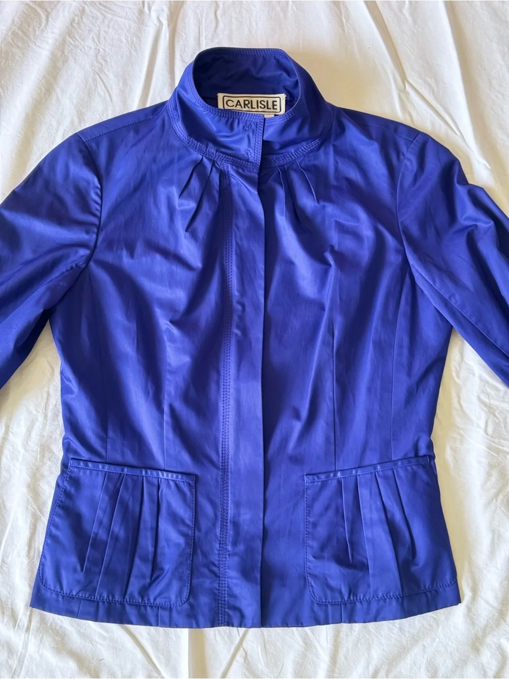 Vintage Carlisle New York Cobalt Blue Jacket - US 4 UK 6
